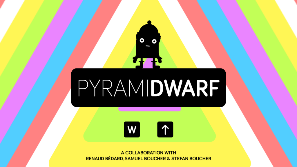 Pyramidwarf's glorious title screen